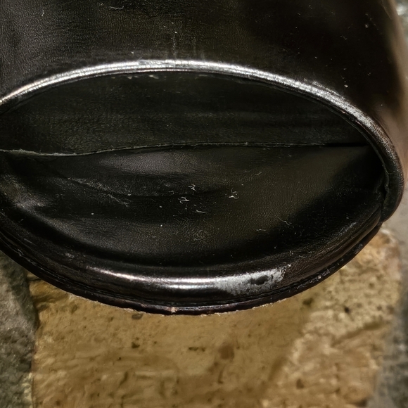 Cole Haan Air Elly OT Ballet Wedge Flats Silver Metallic Sz 7.6 #D24279 - Picture 11 of 11